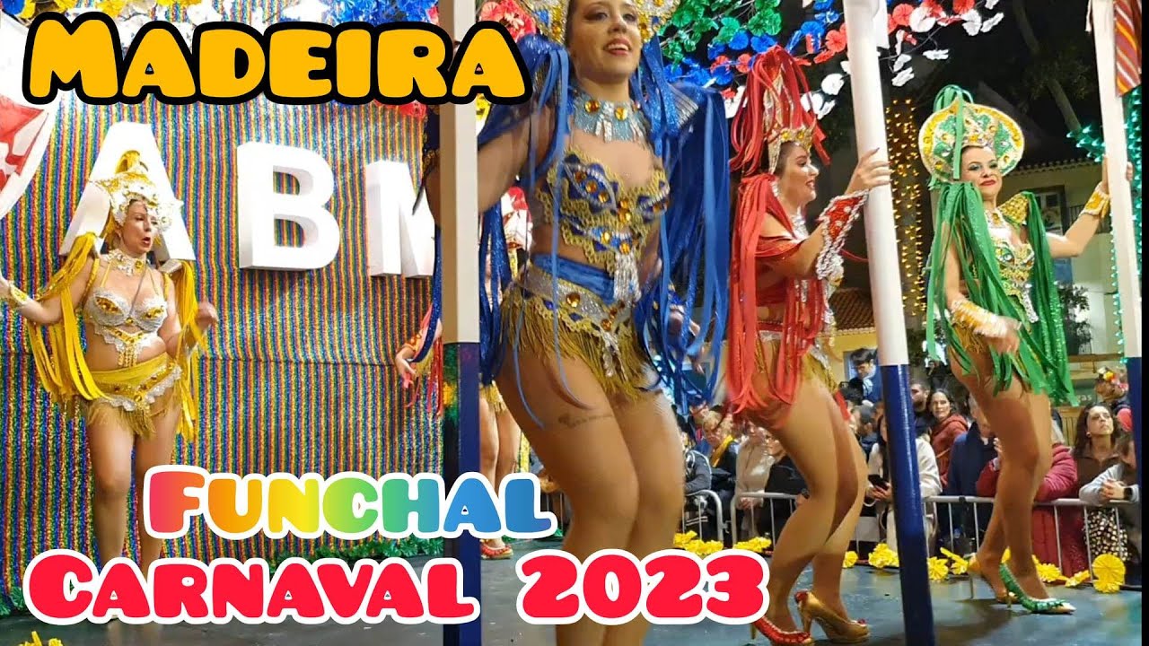 Cortejo Carnaval - Funchal Madeira Island Desfile  (Completo) Portugal Música Popular Portuguesa