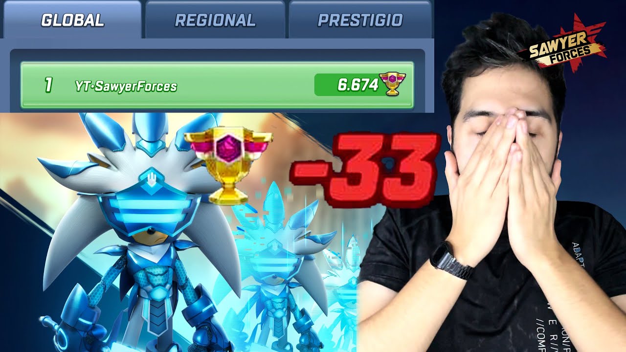 USING CHRONO SILVER AS #1 GLOBAL  [THIS ENDS BADLY]  - Sonic Forces Speed Battle