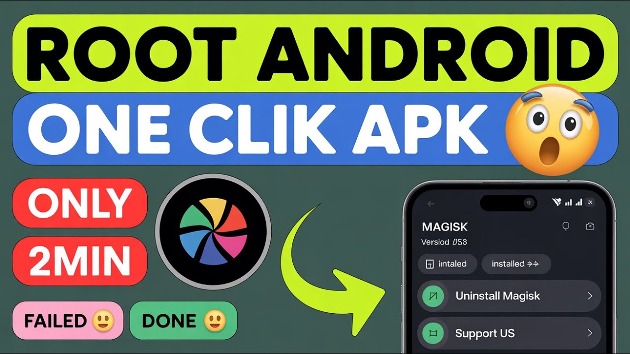 One Clik Root Any Android 🔥 Magisk Big New Update 2026 😲 No PC, No KingRoot | GitHub Mtkeasysu Root