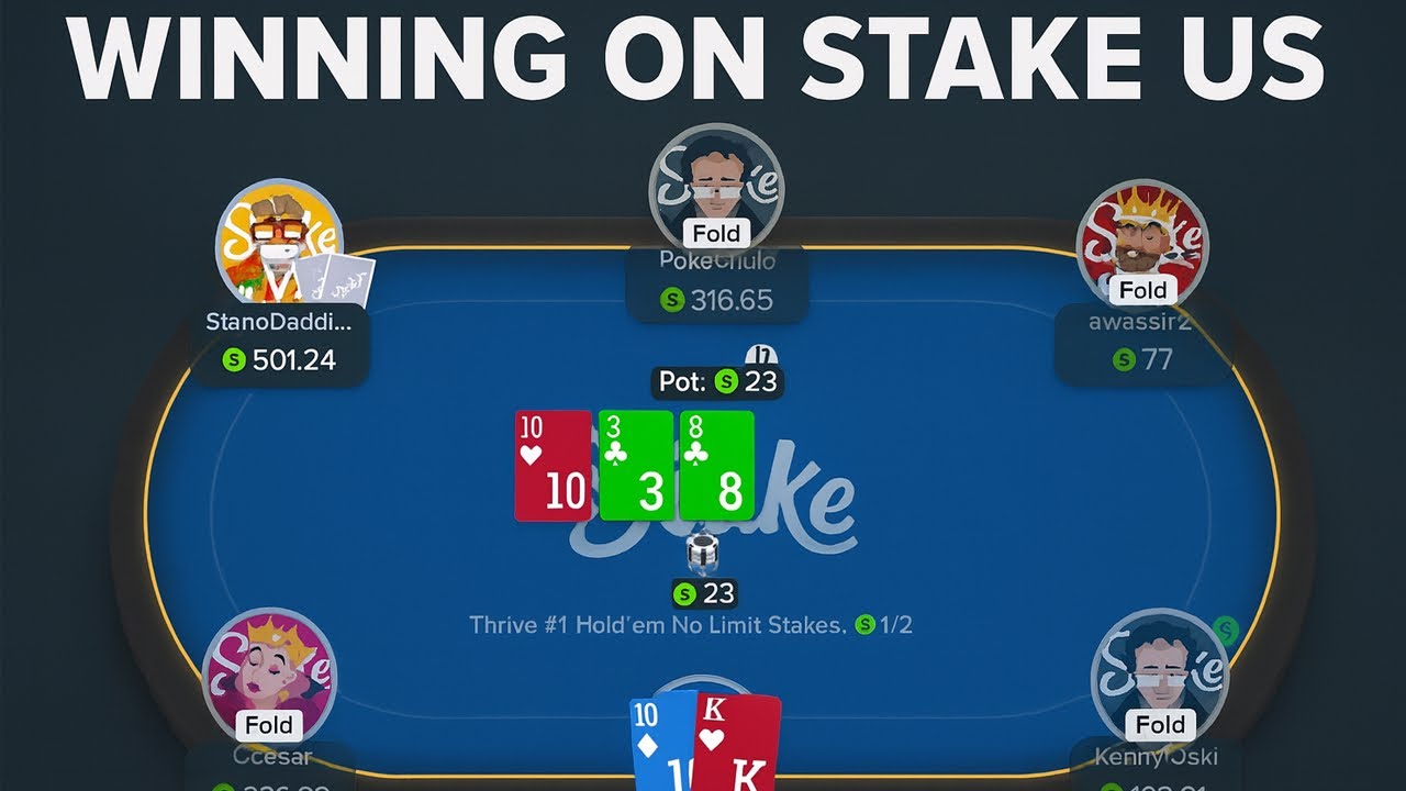 How I Started Winning on Stake.us Poker (Beginner Friendly)