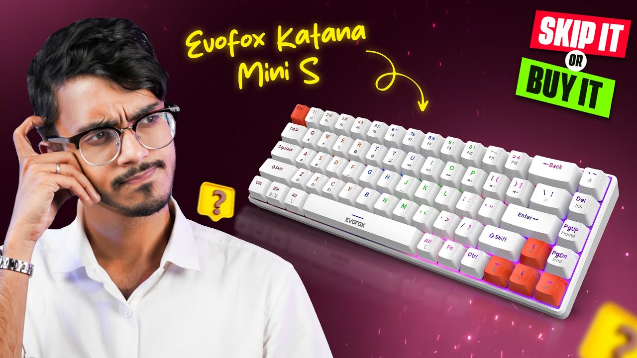 EvoFox Katana Mini S Review🔥 | Best mechanical gaming keyboard | Skip it or Buy it Ep 4