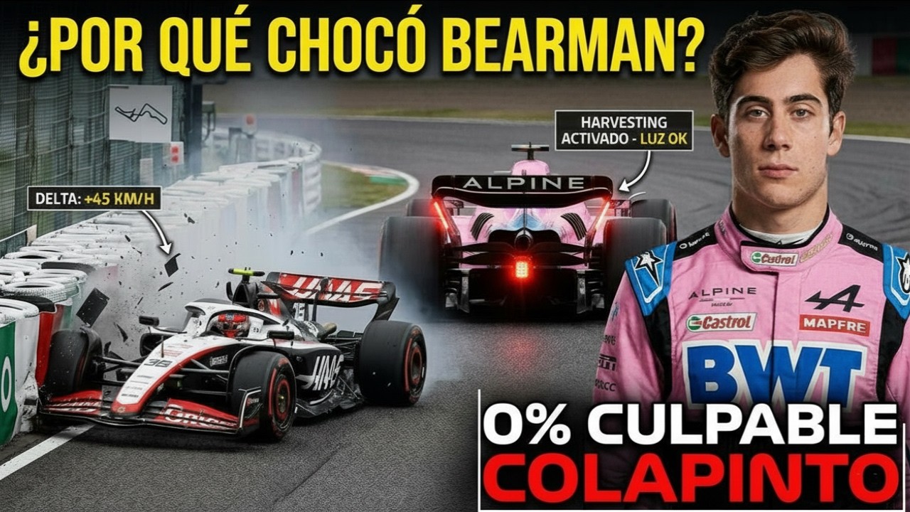 &iquest;POR QU&Eacute; CHOC&Oacute; BEARMAN? 0% Responsabilidad para COLAPINTO: La verdad t&eacute;cnica en Jap&oacute;n