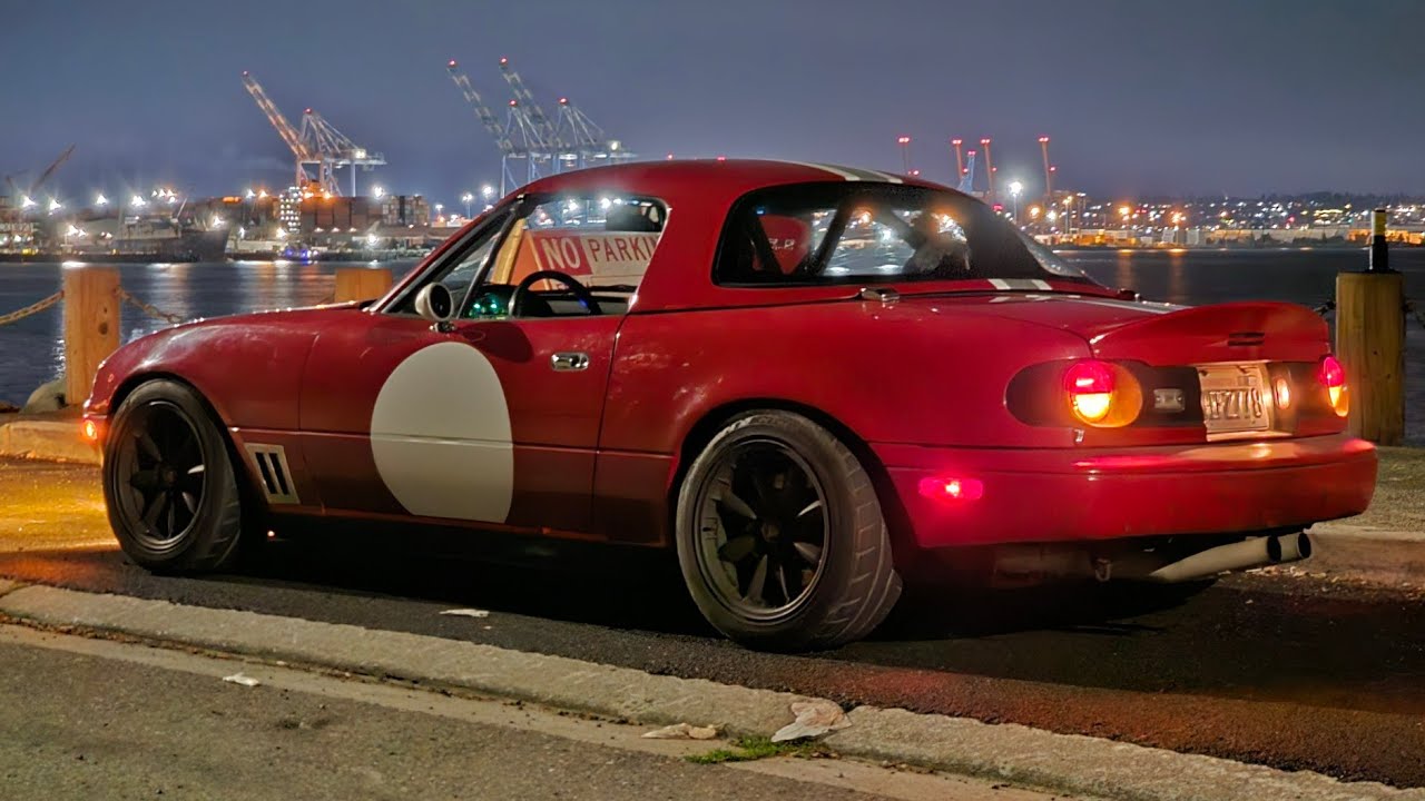 1.8 VVT SWAPPED  MIATA NA | LATE NIGHT SUMMER DRIVE