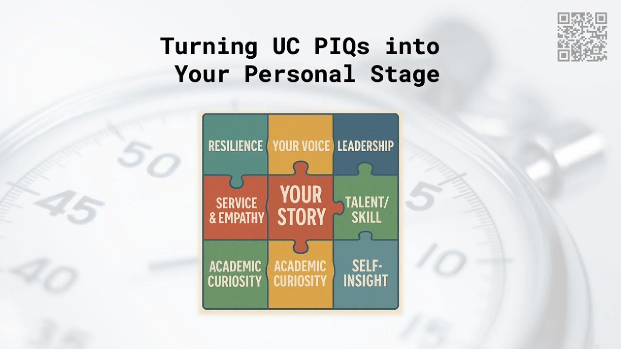Don’t Overthink the UC Essays — Tell the Story Only You Can