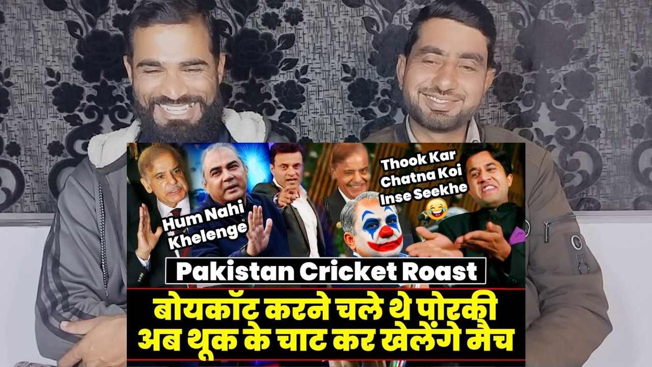 Han Bhai Porkiyon Kar Liya Boycott | Pakistan Cricket Roast | Pakistan Reaction On | Pakistani React