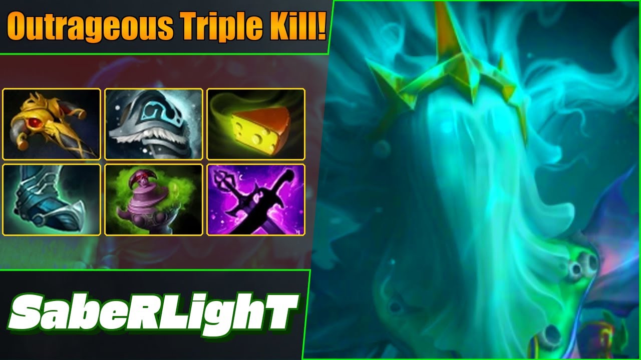 SabeRLighT Death Prophet Off Lane 🛡️ Stunning Triple Kill! Dota 2 DotaPulse Highlight Gameplay