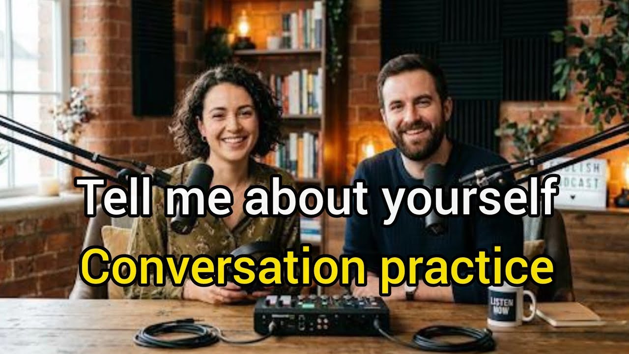 Tell Me About Yourself in English | Easy Conversation Practice for Beginners