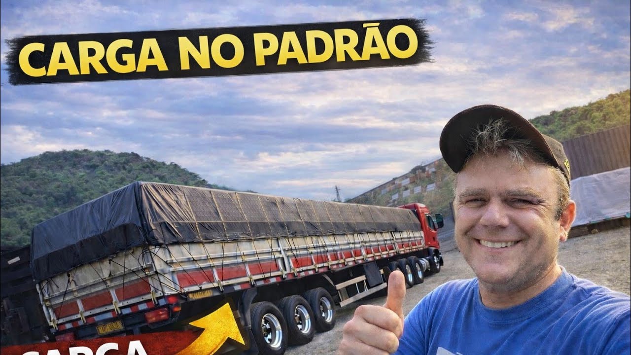 CARGA TOP NO TERMINAL! Lona esquadrejada e viagem pra Serquilho
