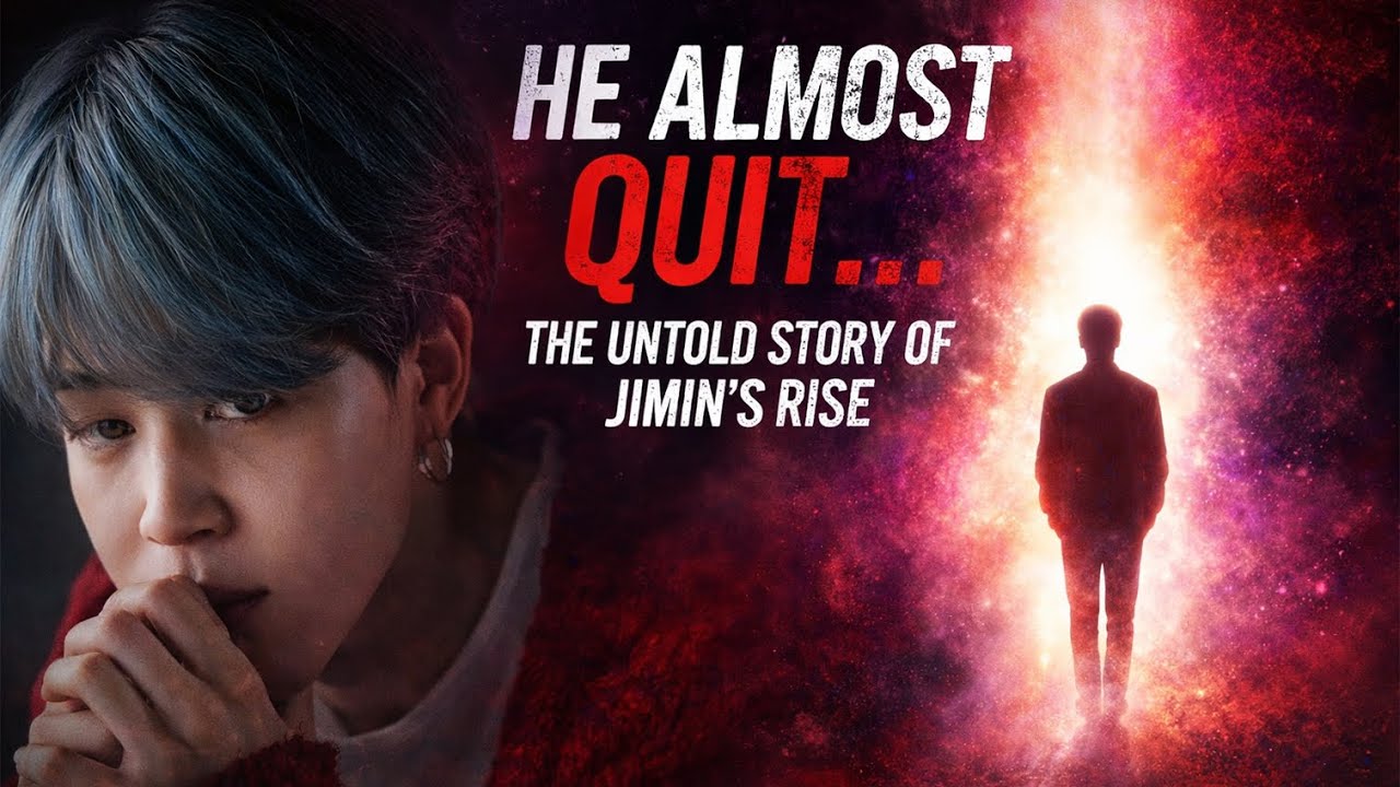 HE ALMOST QUIT… THE UNTOLD STORY OF JIMIN'S RISE