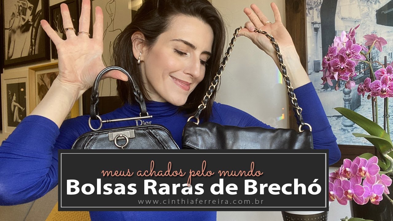 Minhas bolsas raras de brechó | Chanel, Dior e Balenciaga