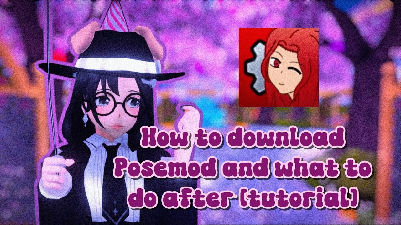 Как скачать PoseMod и что делать после этого / Yandere Simulator [учебное пособие]
