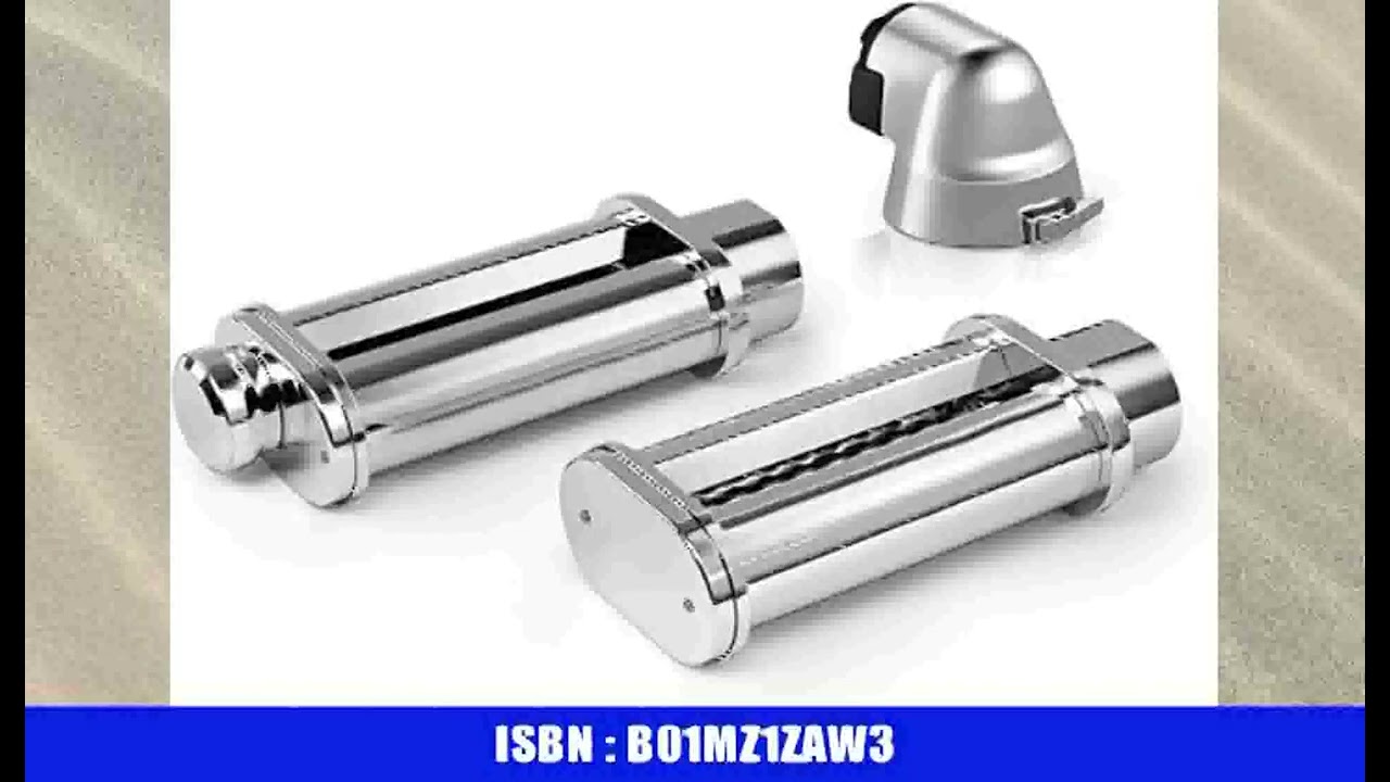Bosch Pasta Set MUZ9PP1, ZubehÃ¶r passend fÃ¼r KÃ¼chenmaschine Serie 8, OptiMUM, 2 Pastawalze