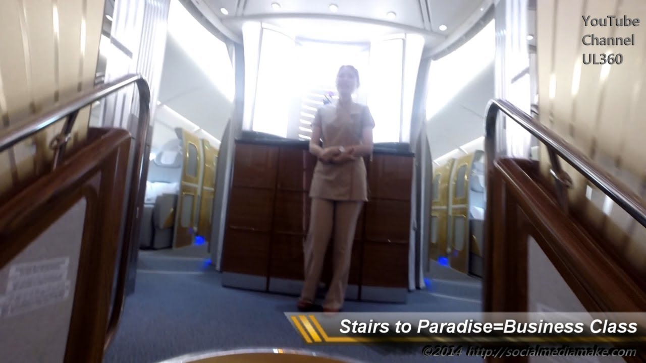 Marvelous Emirates Business Class Lounge | Stairs to Paradise | Crunchy Bistro Bites | A380 | EK18