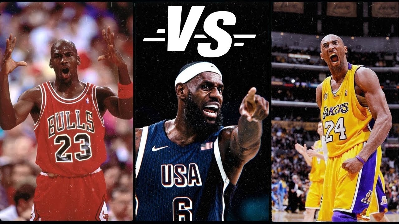 Basketball Comparison:  JORDAN vs LEBRON vs KOBE