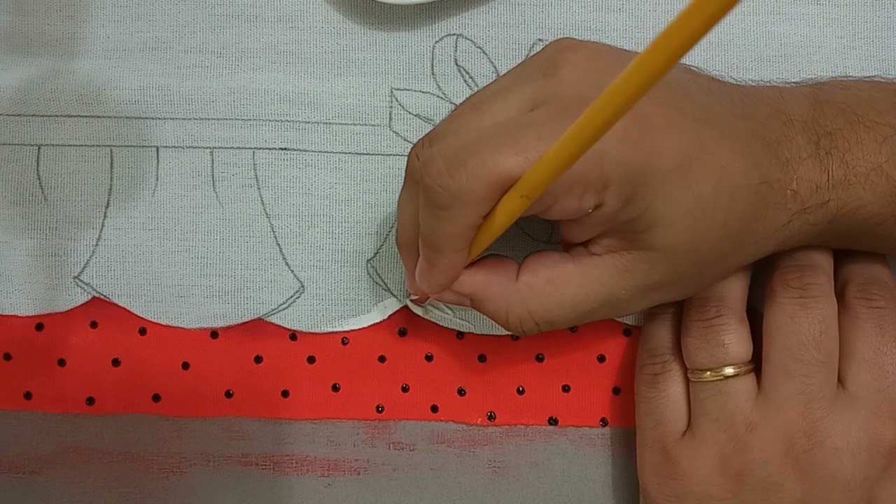 Barrado Falso Pintura em Tecido - Aula 340 - Bruno Silva