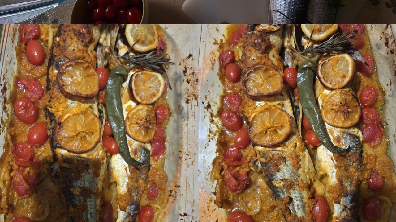 تحضير الحوت الفران.Préparation de la baleine cuite au four.🇲🇦😍#جلابة 🇨🇵