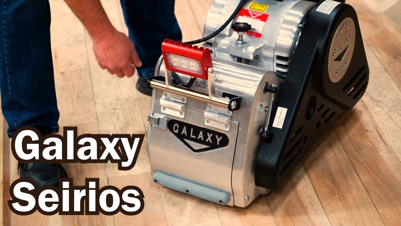 Galaxy Seirios Floor Belt Sander | City Floor Supply