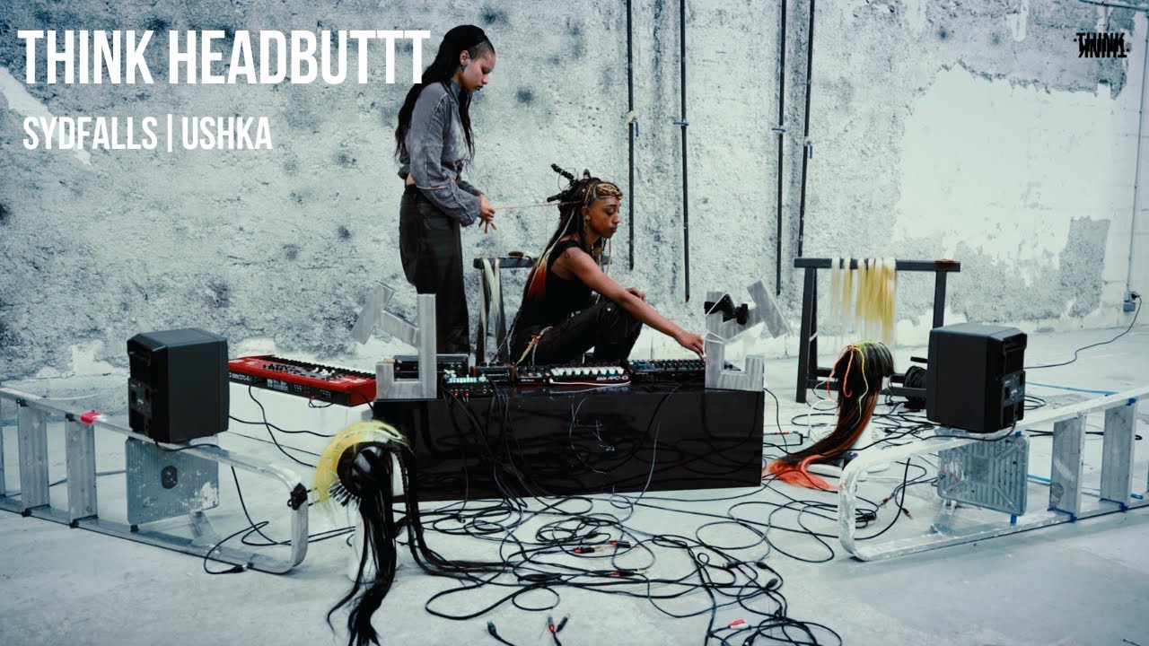THINK HEADBUTT | Sydfalls live: Braiding Art and Electronic Music
