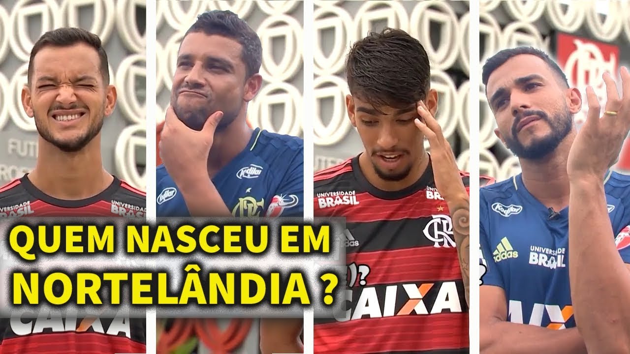 Descubra onde nasceram os Jogadores do Flamengo | Adivinhando a cidade NATAL dos companheiros