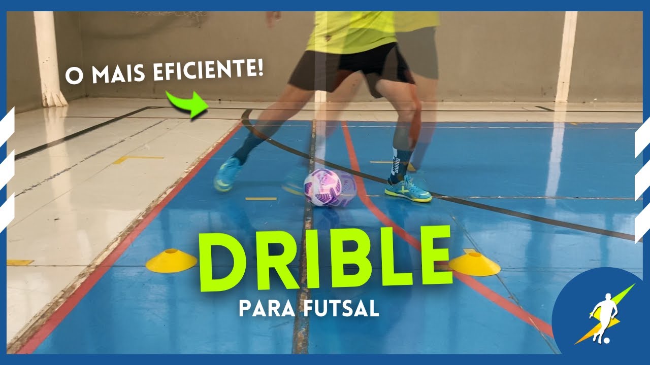 APRENDA O DRIBLE MAIS EFICIENTE DO FUTSAL | 6 exercícios para melhorar seu drible curto e rápido