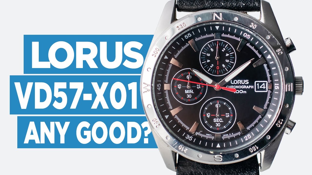 #LORUS VD57-X015 Часы-хронограф - Часы, которые я носил, когда родился мой сын!