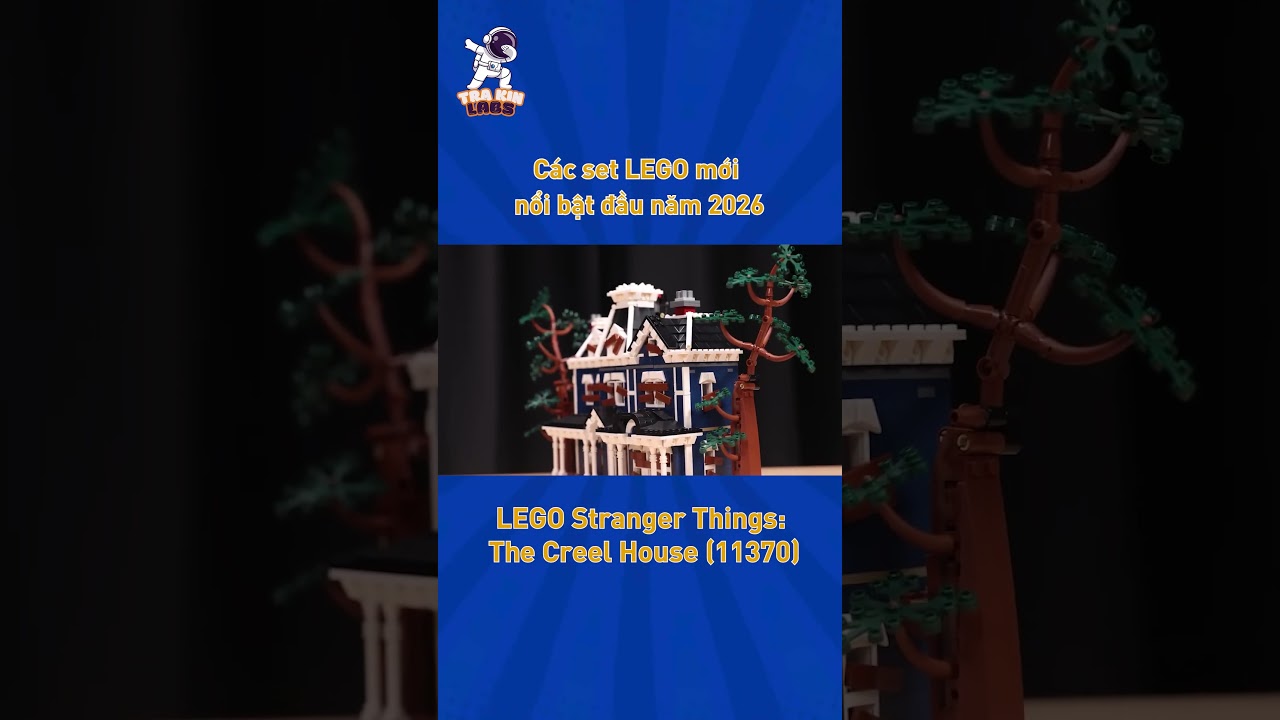 Lego ra mắt đầu năm 2026 - LEGO Stranger Things: The Creel House (11370)