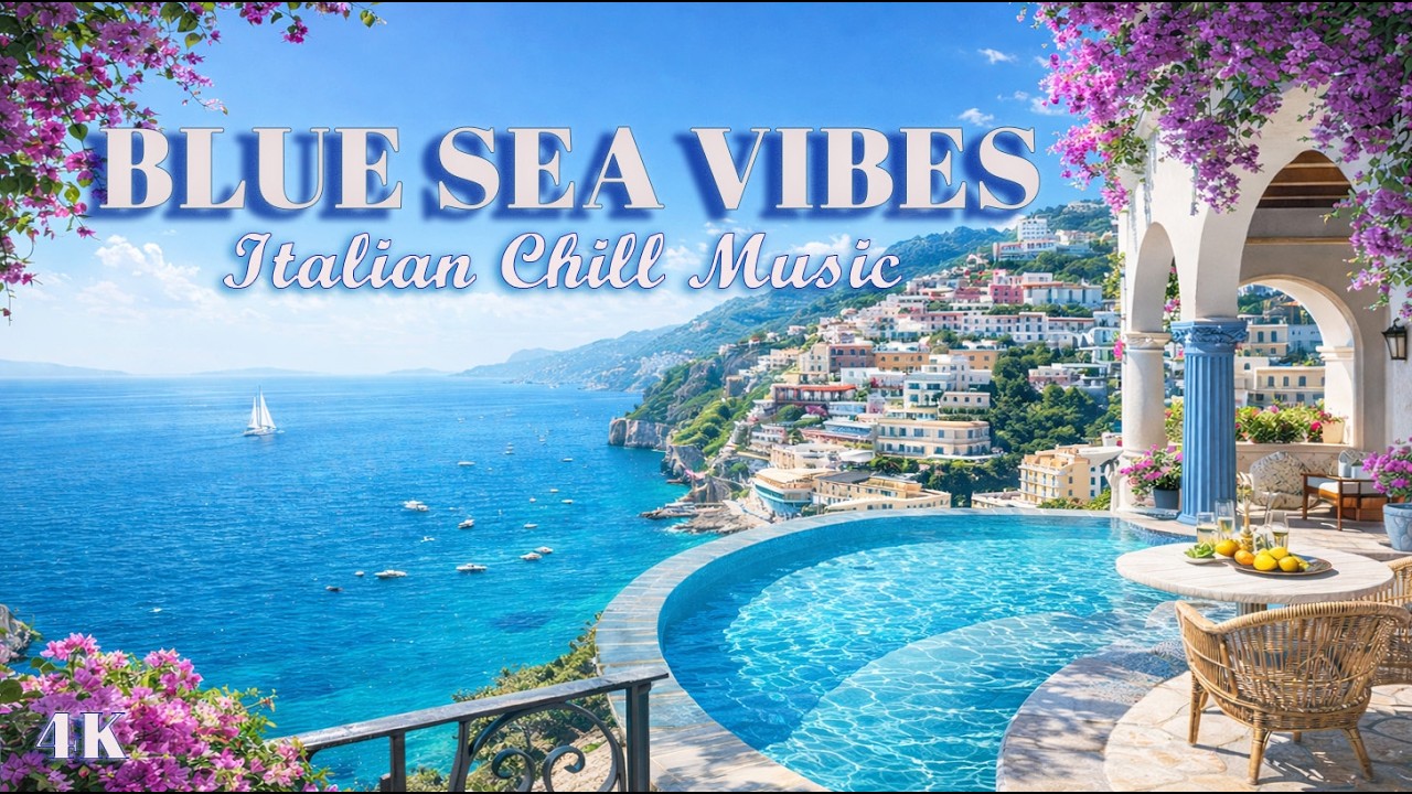 Chill Mediterranean Music & Italian Vibes 🌊🏡 Soothing Italian Melodies & Dreamy Coastal Ambience
