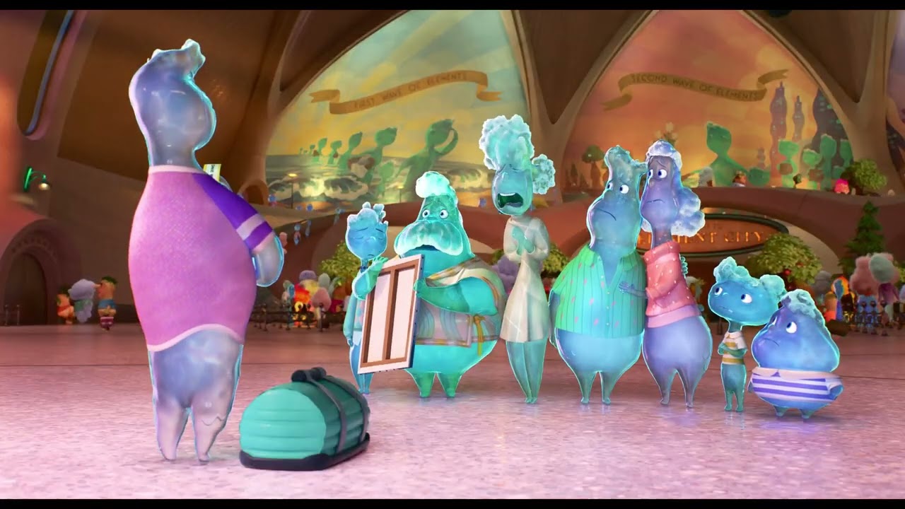 Elemental - Wade Says Goodbye to His Family/Wade and His Family Crying (Blu-ray Rip)