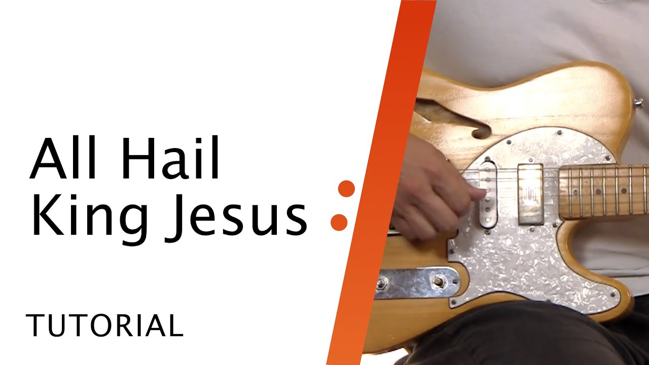 All Hail King Jesus // Jeremy Riddle // Lead Guitar Tutorial
