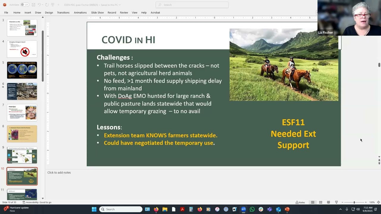 The Relevance of Extension for the Emergency Management Community: How to Get There
