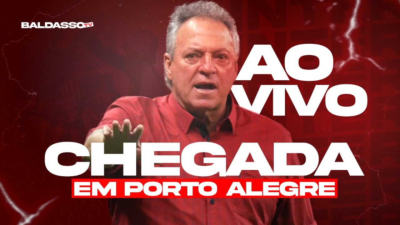 AO VIVO 🚨 CHEGADA DE ABEL BRAGA EM PORTO ALEGRE