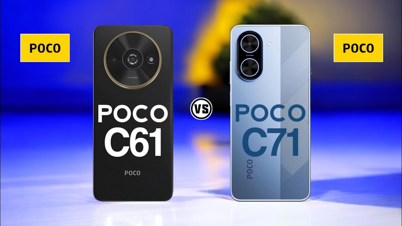 Poco C61 Vs Poco C71   #Trakontech