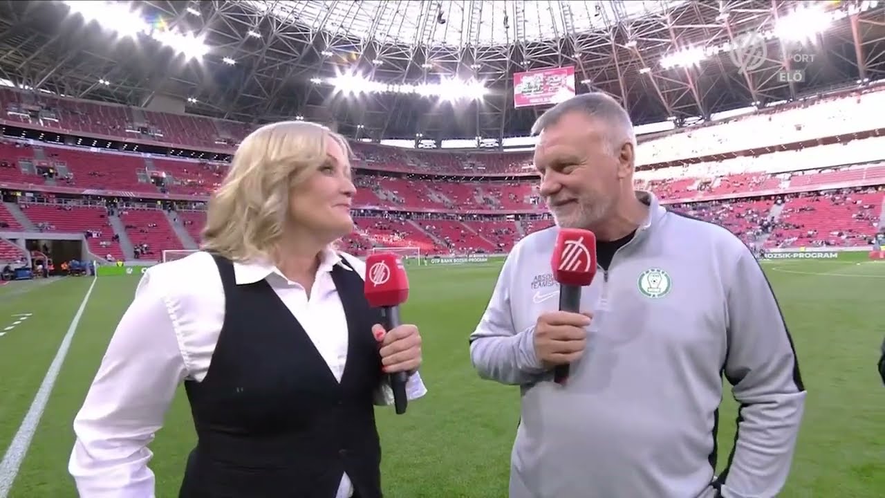 Bognár György interjú - FTC vs. PAKS (1-1 / Bün. 3-4) MOL Magyar Kupa, Döntő 2025.05.14