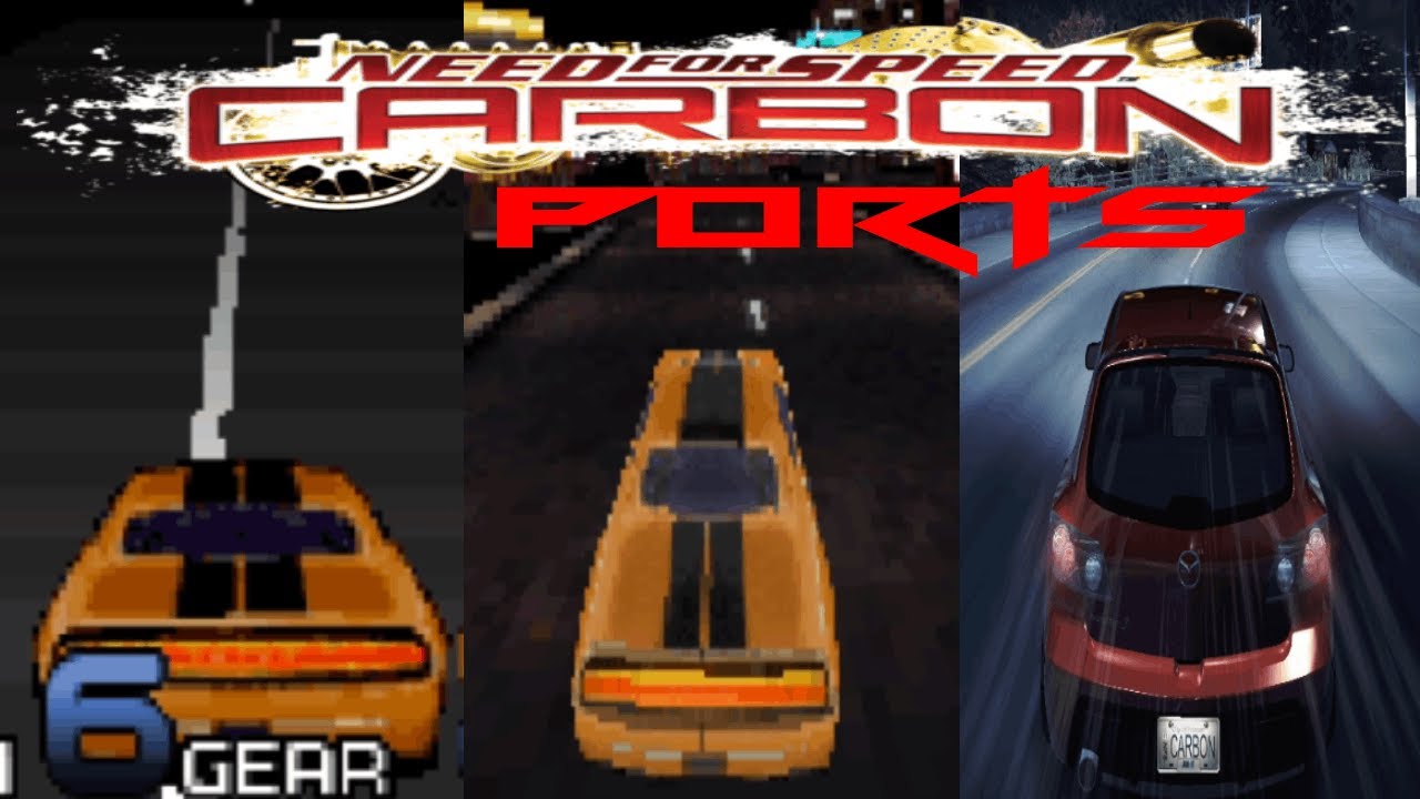 NFS Carbon - Ports (Java Mobile/PS2/Nintendo DS/PSP/PC /Xbox360/PS3)