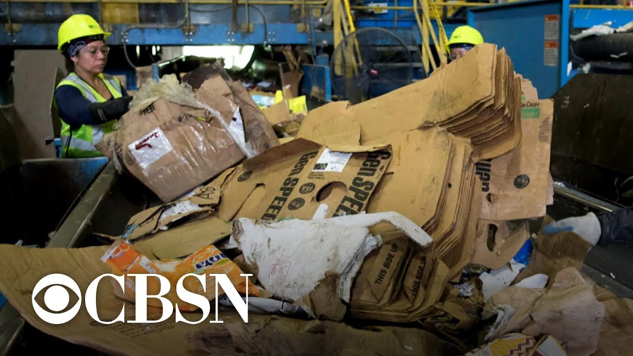 U.S. cities have nowhere to put their recycling