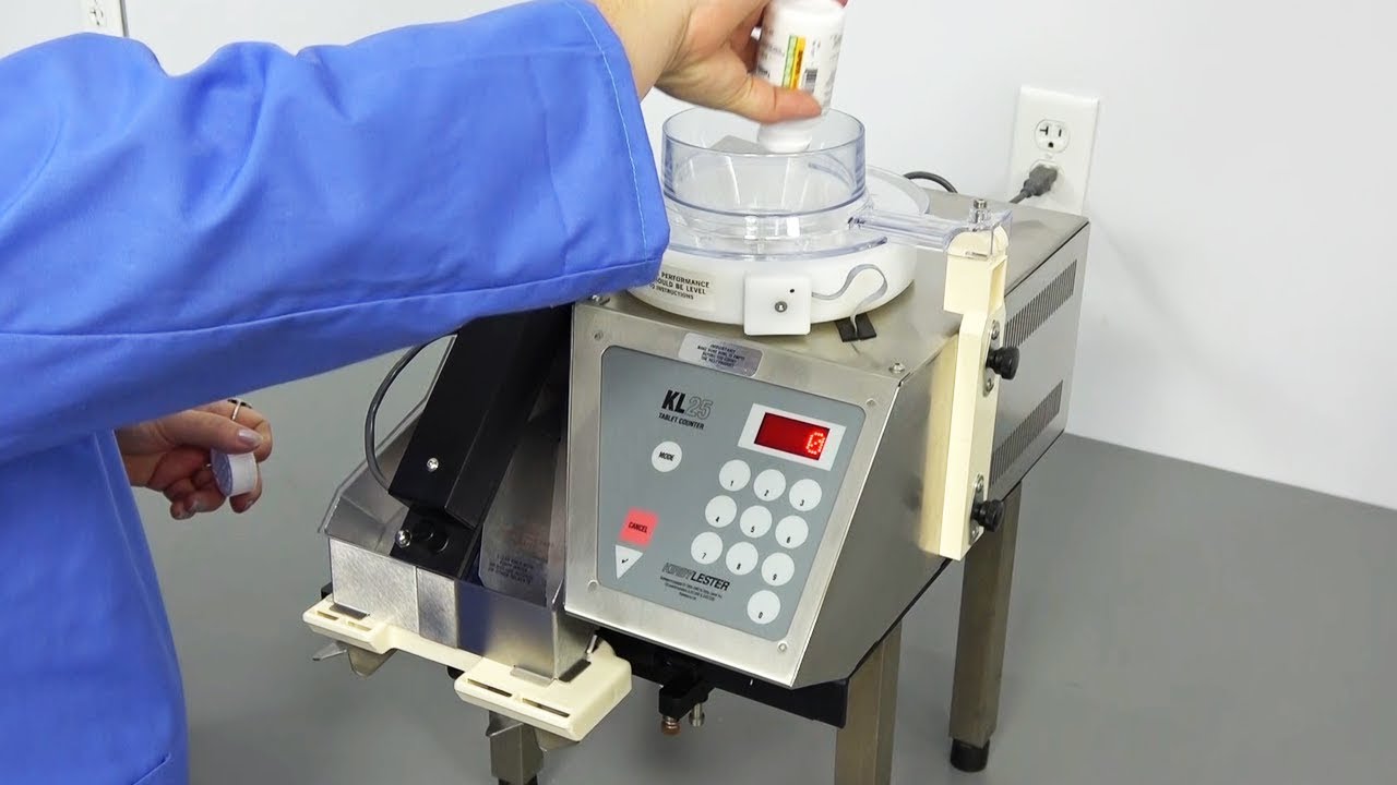 Kirby Lester KL 25 Automated Tablet Counter / Bottle Filler Pharmaceutical