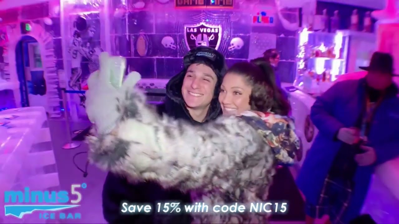 Save 15% with code NIC15 - Minus5 ICEBAR!