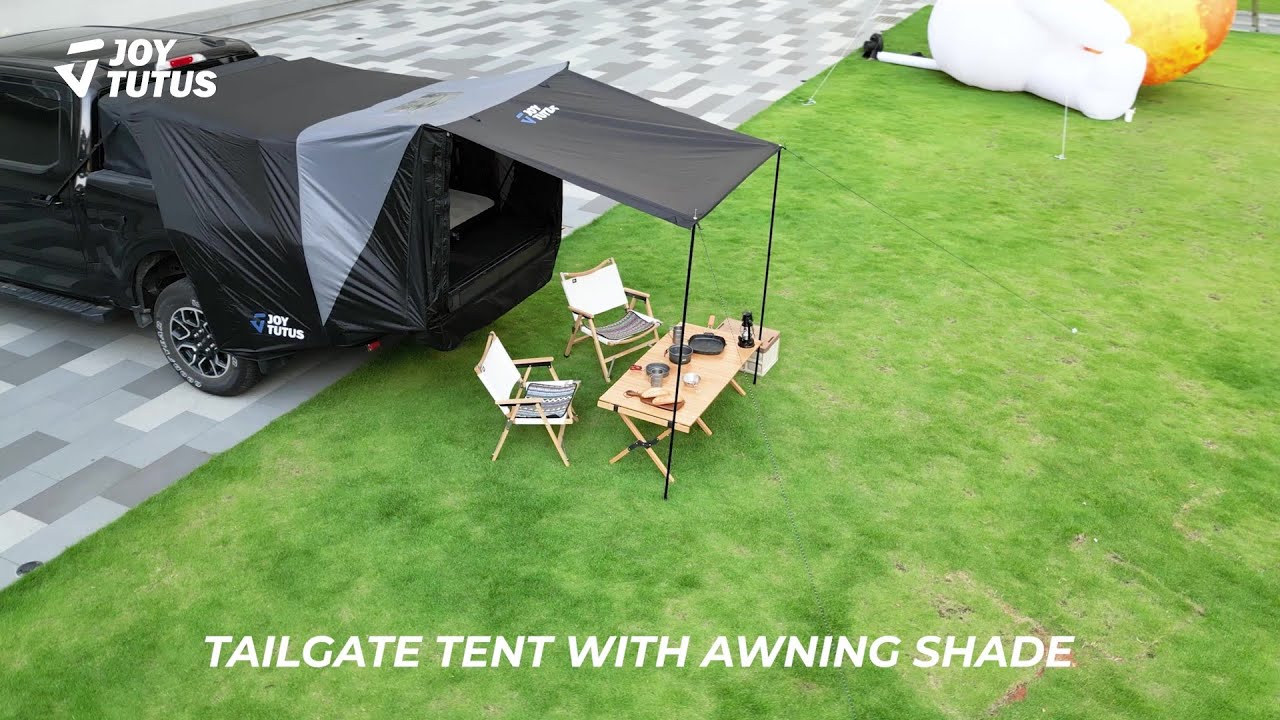 JOYTUTUS - How to Install the Full-Size Truck Tent with Awning