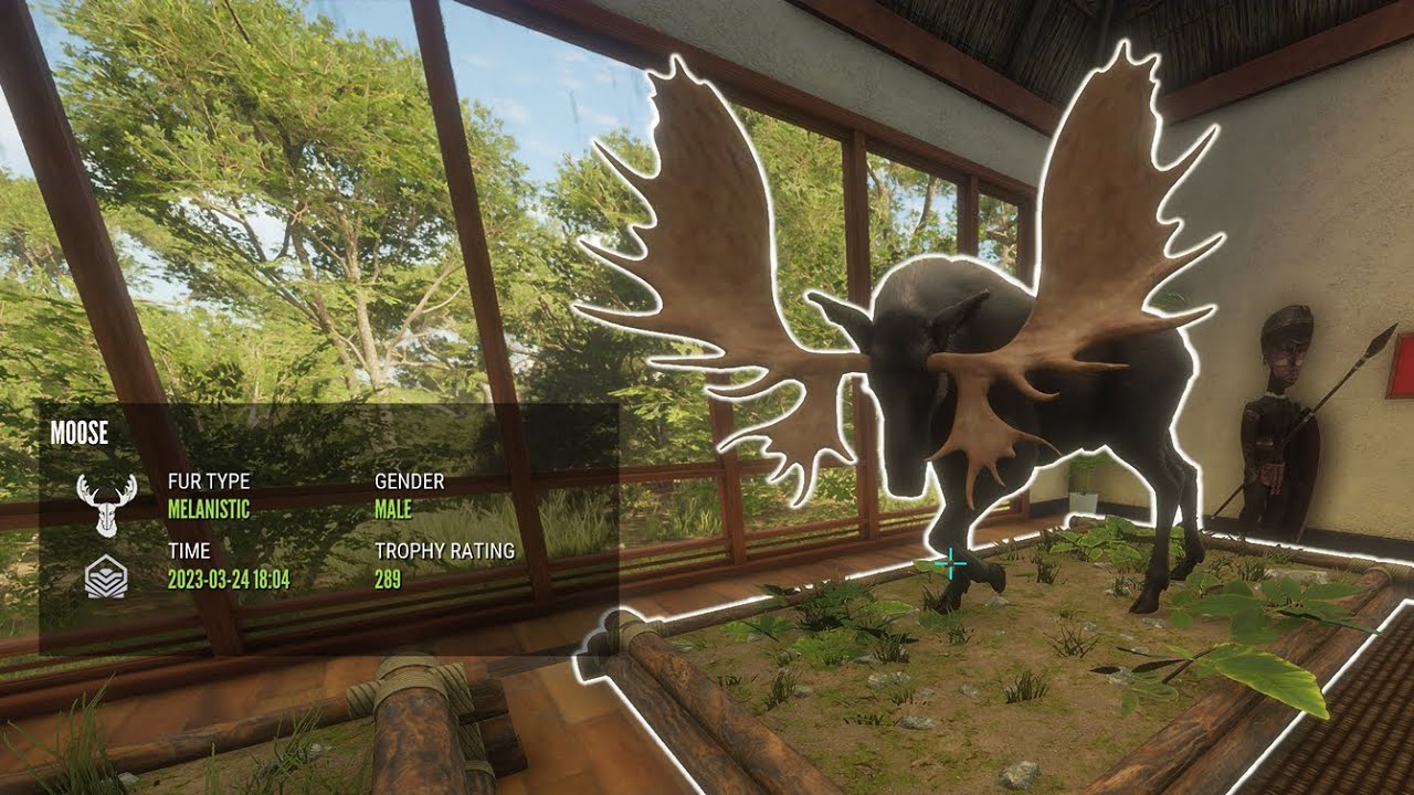MELANISTIC DIAMOND MOOSE WITH LONGBOW!!! Call of the wild