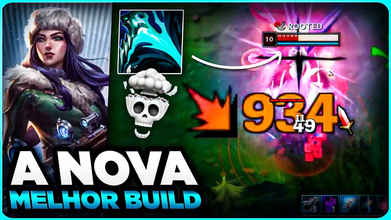 COLHEDOR DE ESSENCIA NA CAITLYN FICA FORTE? | MONO CAITLYN GAMEPLAY