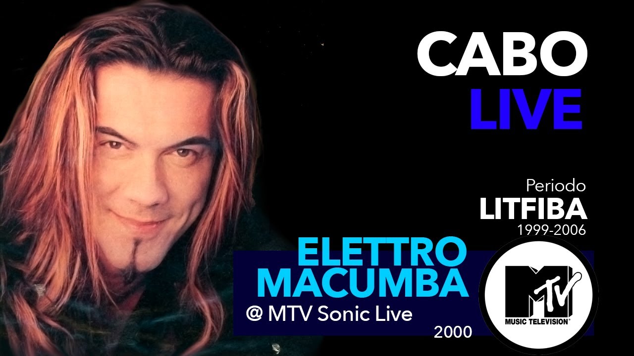 LITFIBA -  Elettromacumba ( Live su MTV Sonic 2000 )