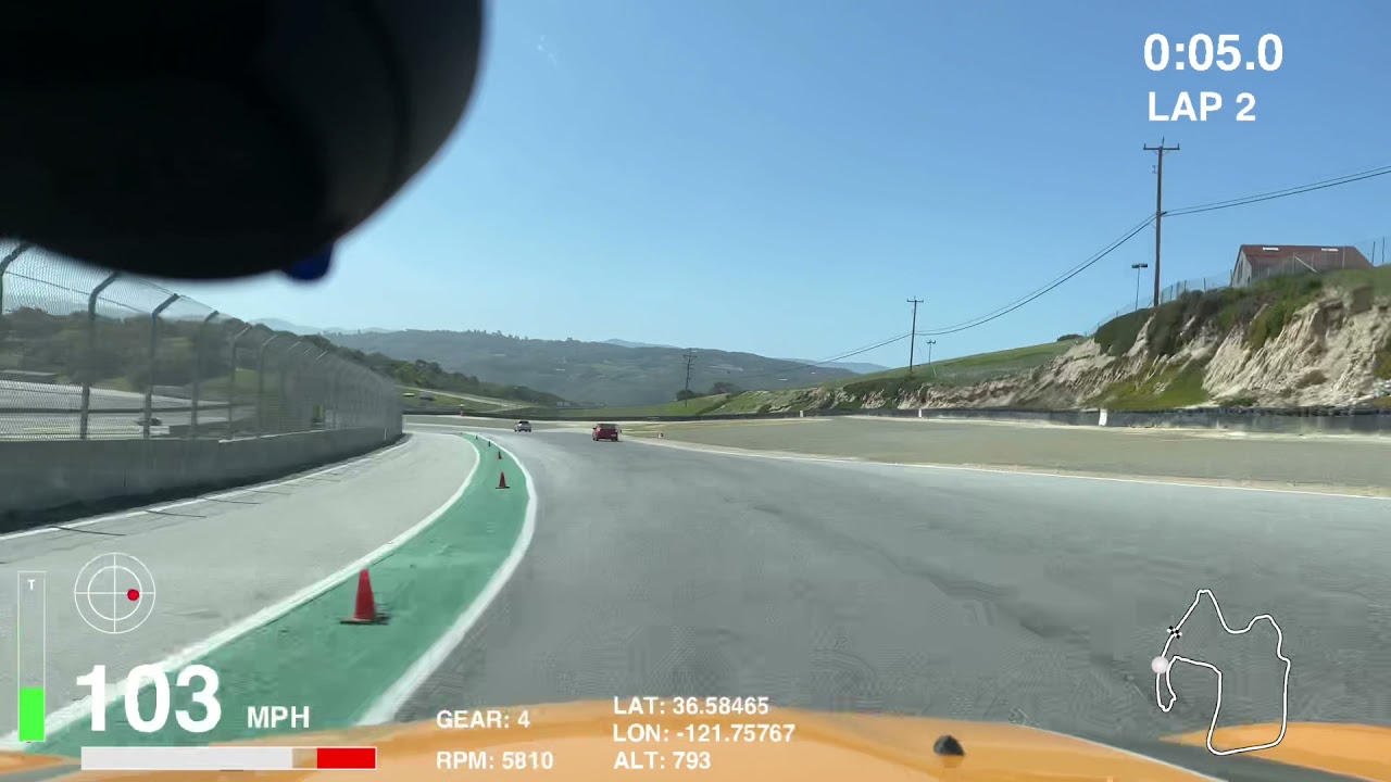 2014 Mini Cooper S at Laguna Seca, March 29, 2021 - Best Lap 1:52.085
