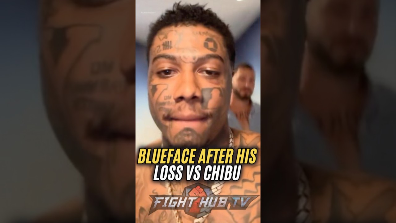 Blueface показал себя во всей красе после поражения от Chibu!