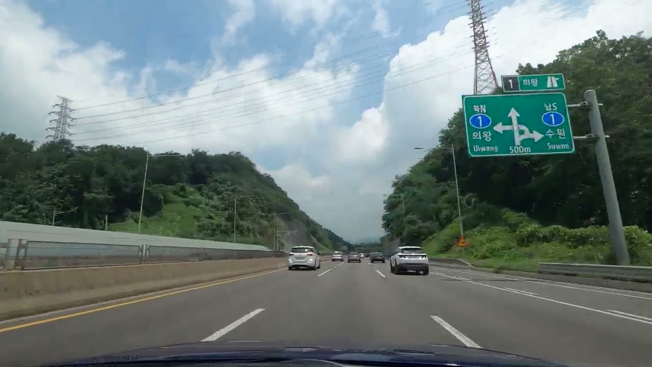 20220715 봉담과천간고속화도로-우면산로 봉담JC-선암IC(4K, 2배속)