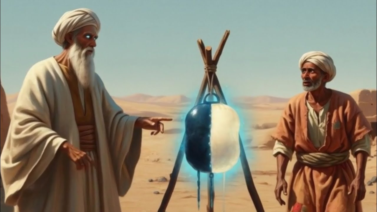#قصة_الجني_والبئر المهجورة قصة السقاء والجني وقربة الماء العجيبة التي تنزل ماء وزيت ومكيال الفضة