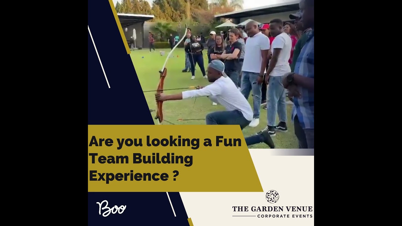 THE GARDEN VENUE: The best team building venue | Corporates events venue in Gauteng