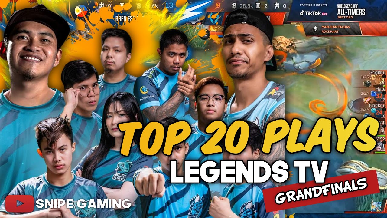 TOP 20 PLAYS FROM LEGENDS TV GRAND FINALS, H2wo vs Renejay, Dogie vs Choox