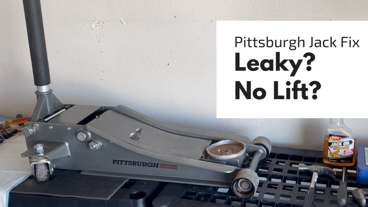 Pittsburgh Jack Quick Fix - Leaky? No Lift?