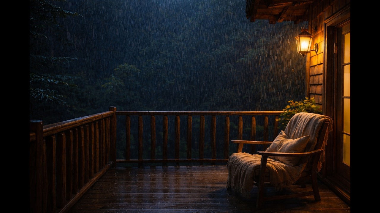 Gentle Rain & Bird Sounds 🌧 Deep Sleep Ambience 2 Hours