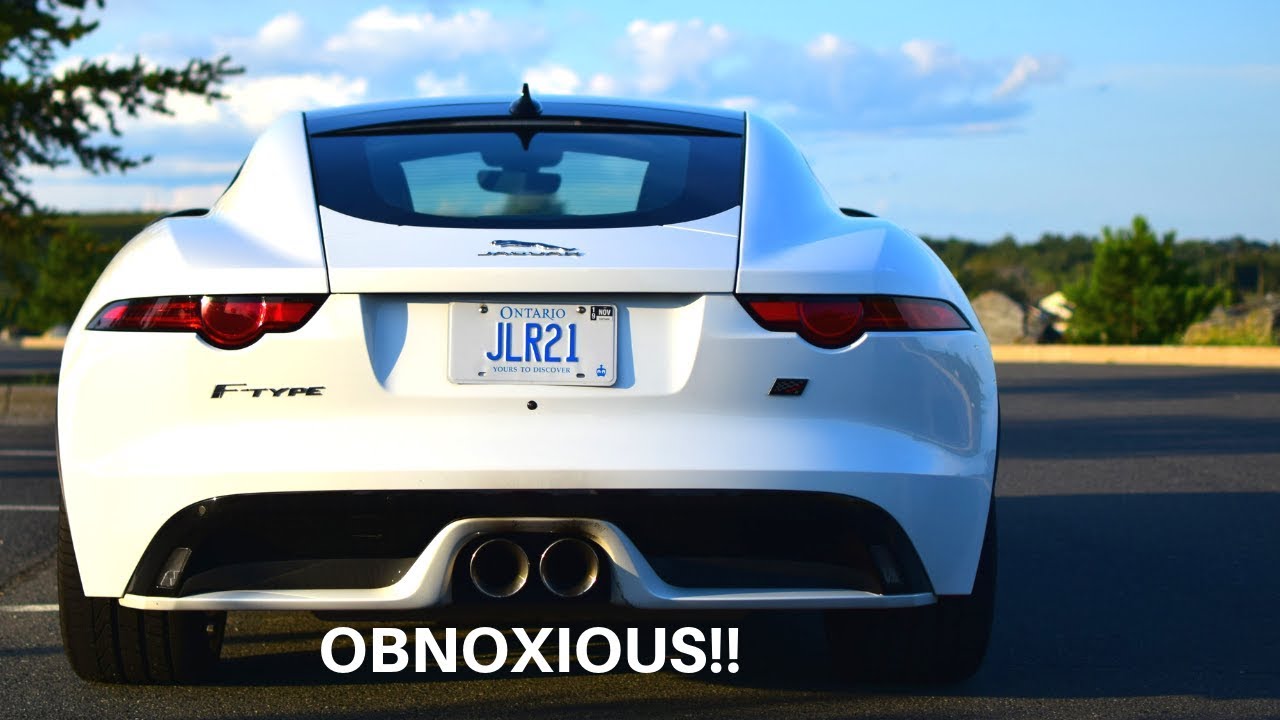 Snap, Crackle, Pop: Jaguar F-Type (V6 Checkered Flag Edition)